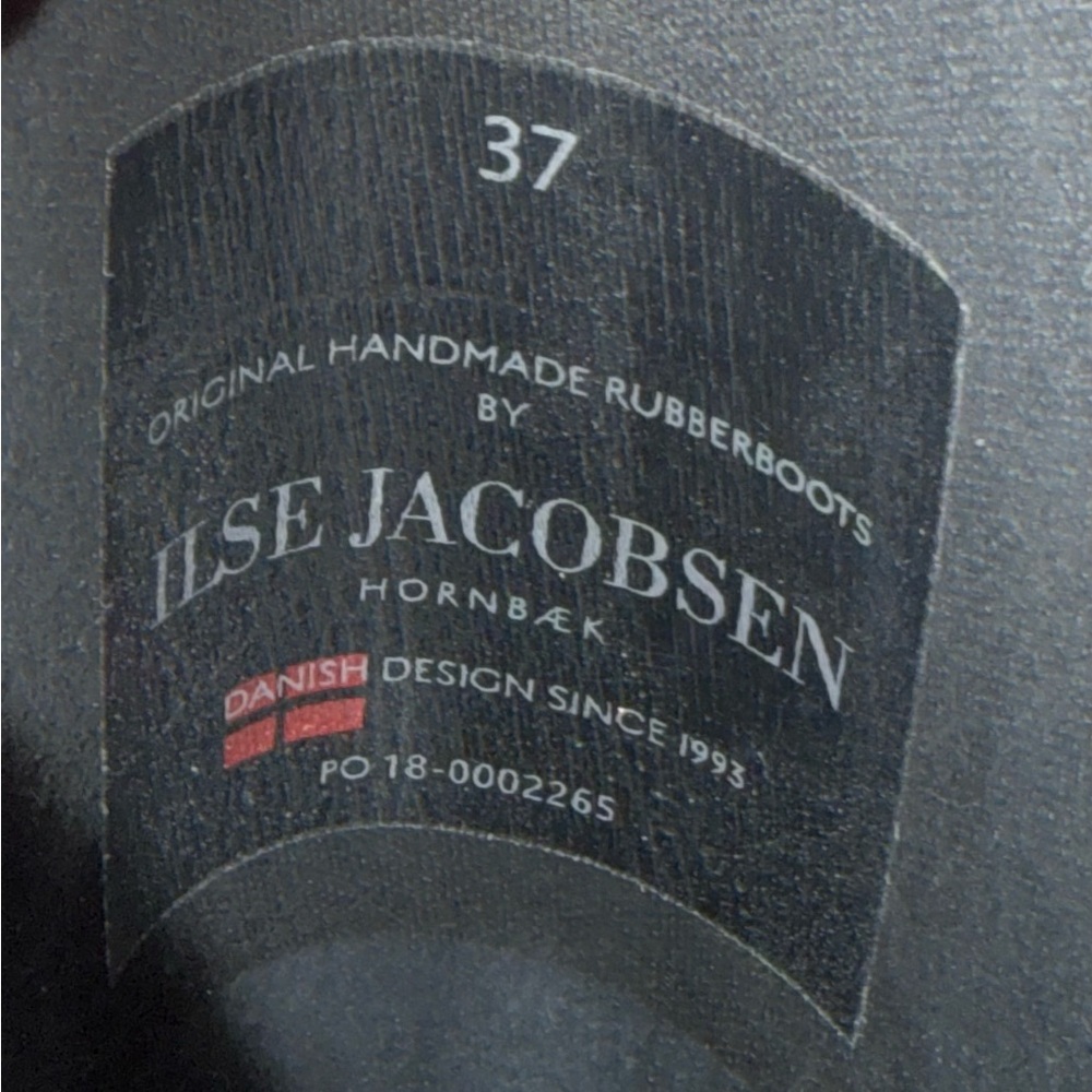 NWT ILSE JACOBSEN 3/4 RUBBER MOON CHELSEA BOOTS EURO 37 - Picture 15 of 15
